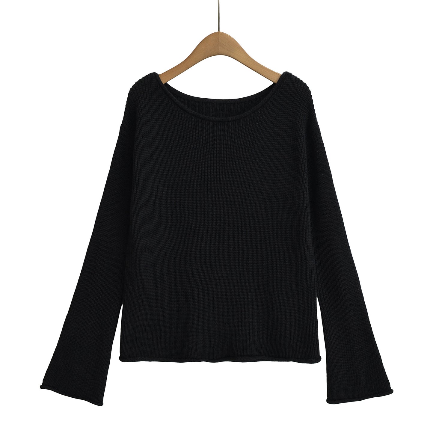Pull Col Bateau en Maille – Élégance Essentielle