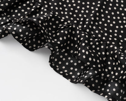Aveline Robe Midi Femme à Pois