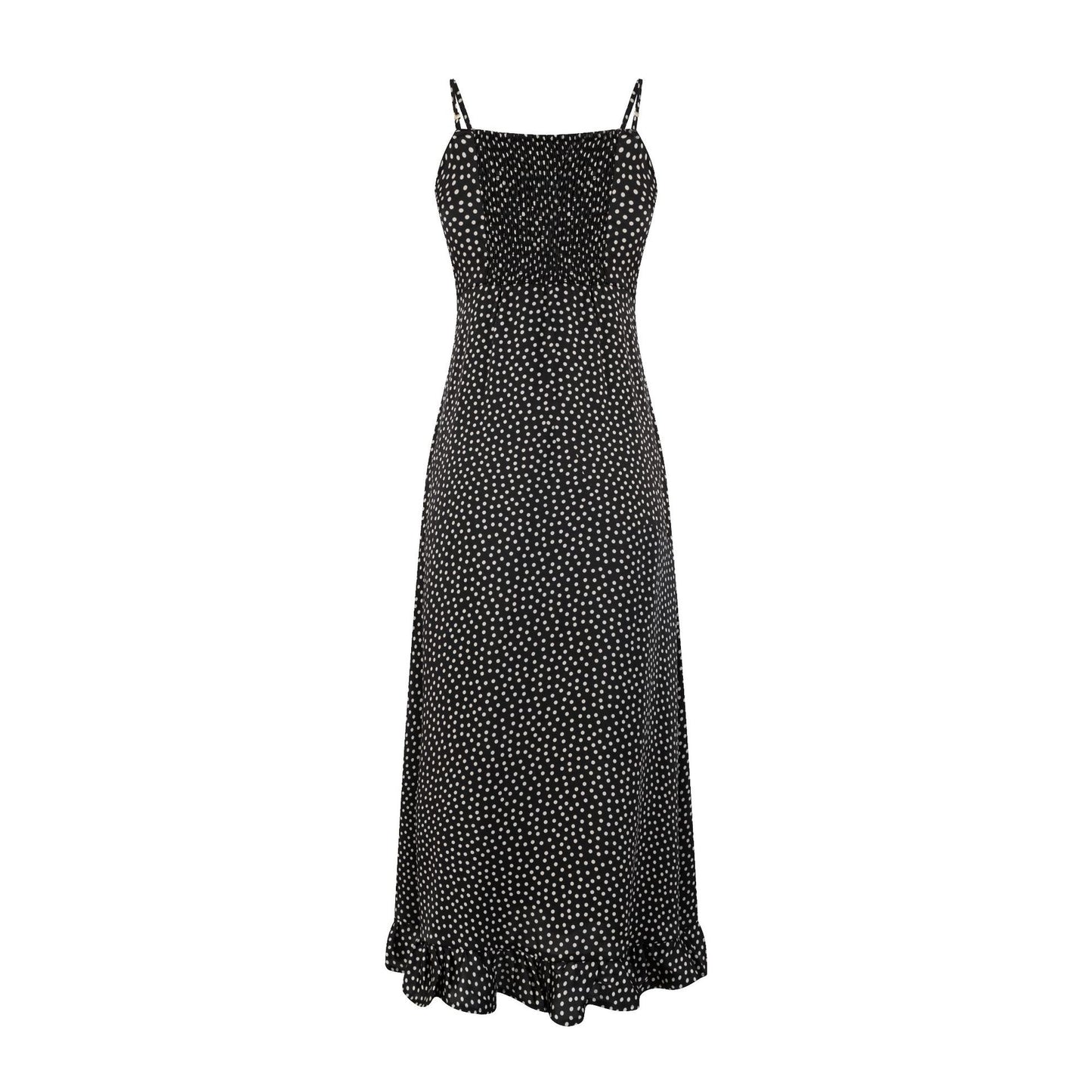 Aveline Robe Midi Femme à Pois