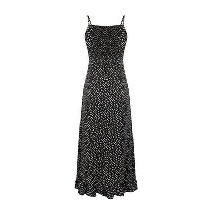 Aveline Robe Midi Femme à Pois