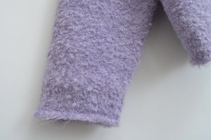 Pull Oversize Doux et Fuzzy Rose Blush