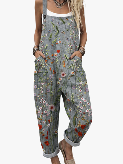 CLERINNE | SALOPETTE MOTIFS ARTISTIQUES POUR FEMMES