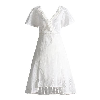 Robe Asymétrique Celeste V-Neck