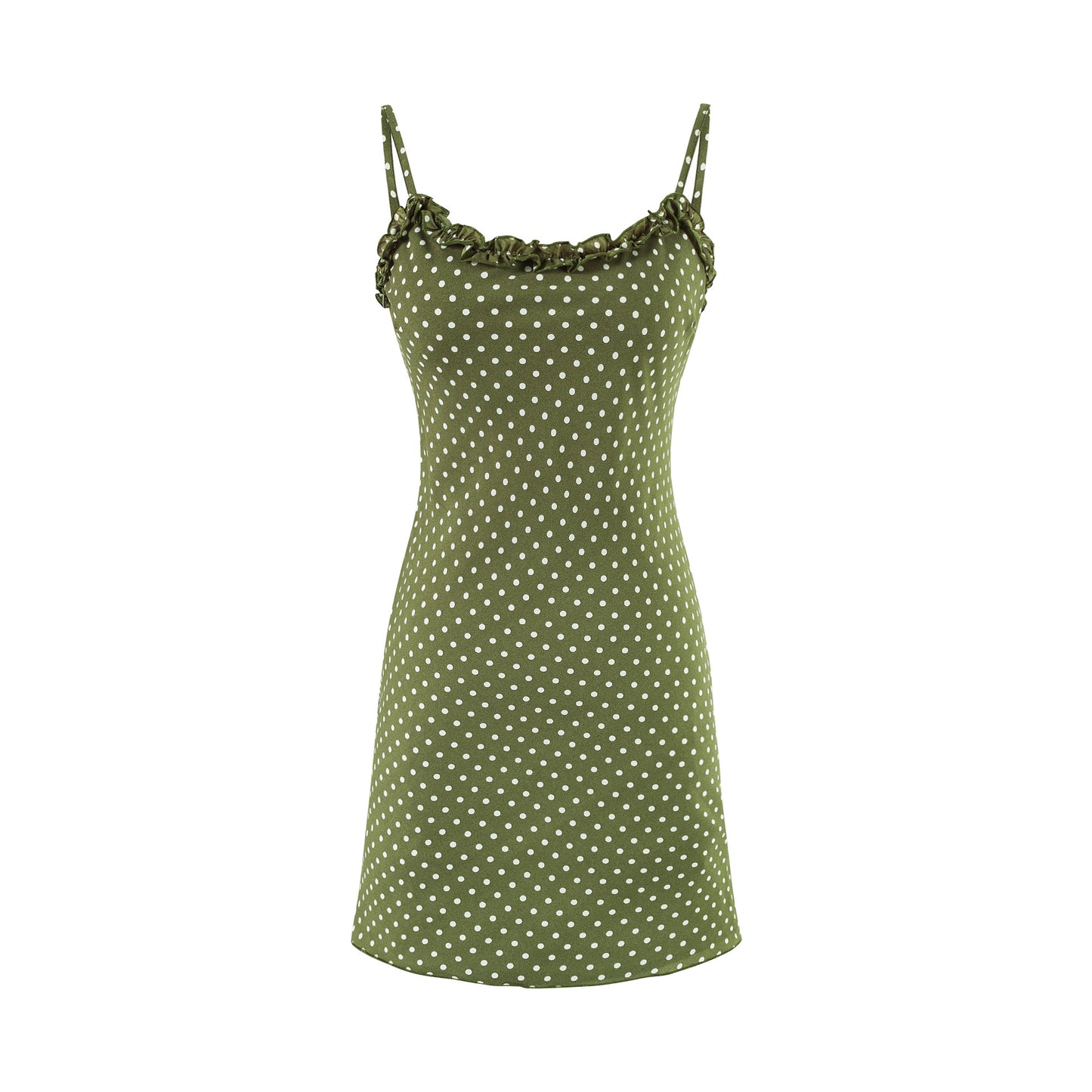 Aveline Robe Midi à Pois Femme