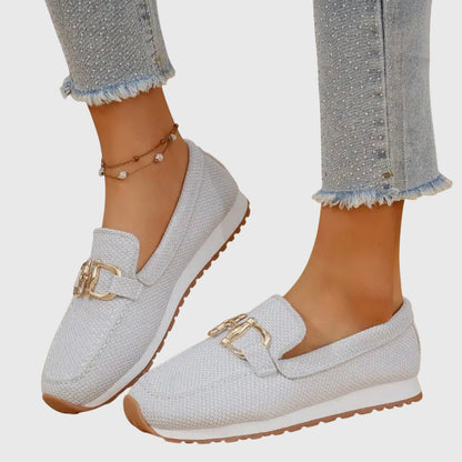 CLERINNE | BASKETS MOCASSINS POUR FEMME