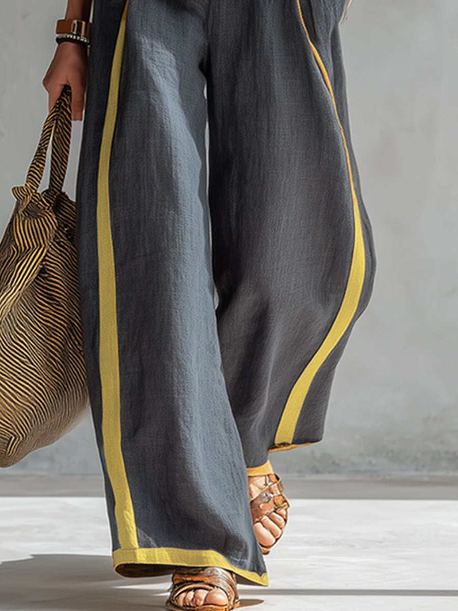 CLERINNE | ENSEMBLE LIN CHIC POUR FEMME