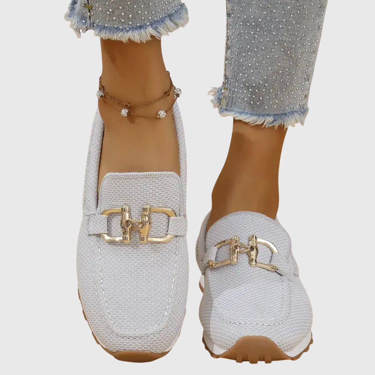 CLERINNE | BASKETS MOCASSINS POUR FEMME