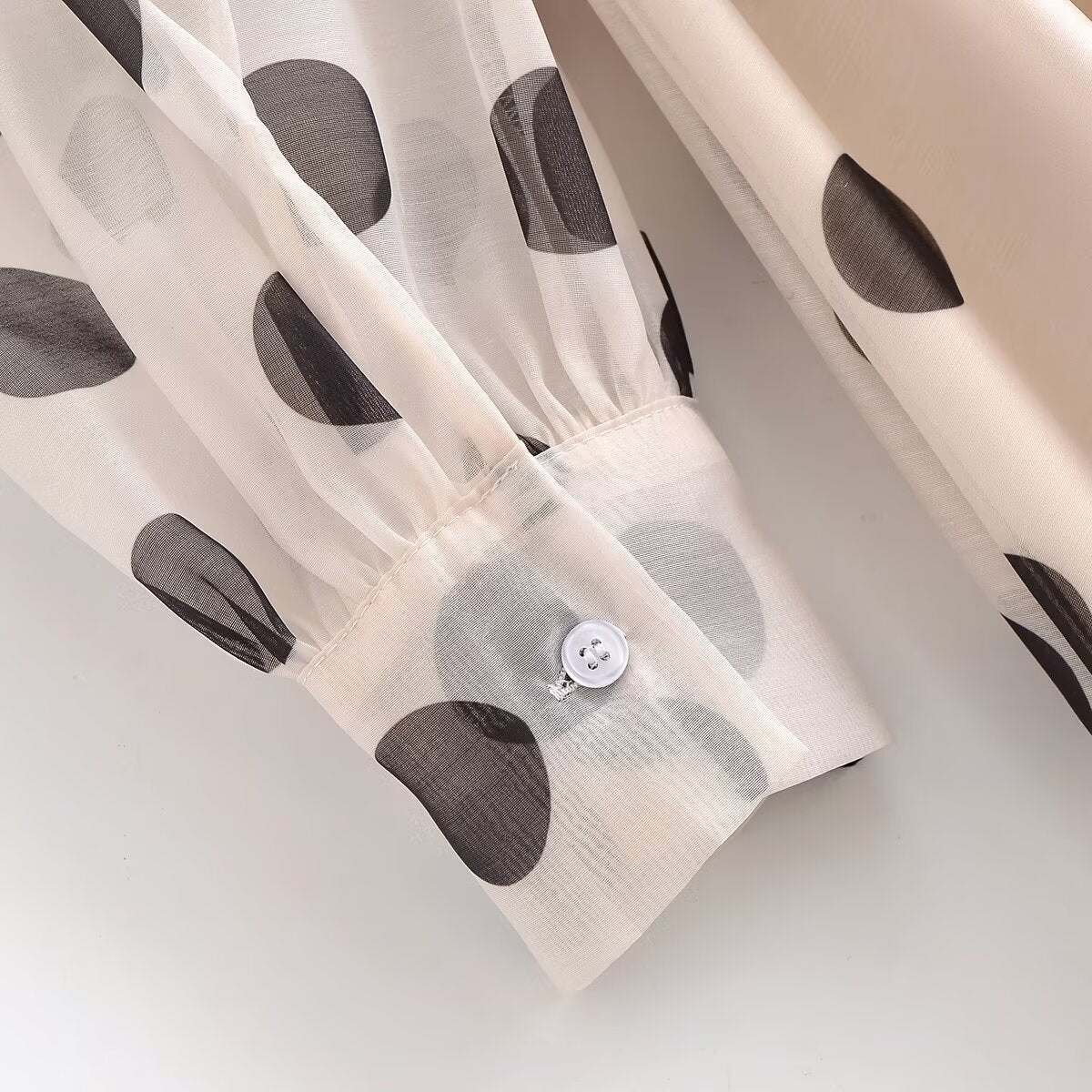 Robe Midi Jaqlyn à Pois