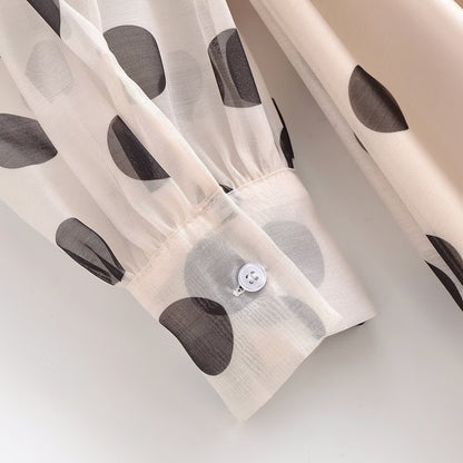 Robe Midi Jaqlyn à Pois