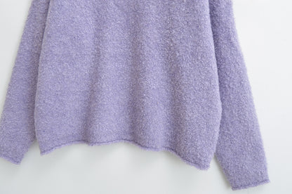 Pull Oversize Doux et Fuzzy Rose Blush