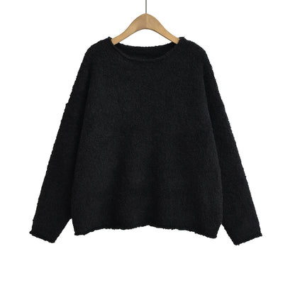 Pull Oversize Doux et Fuzzy Rose Blush