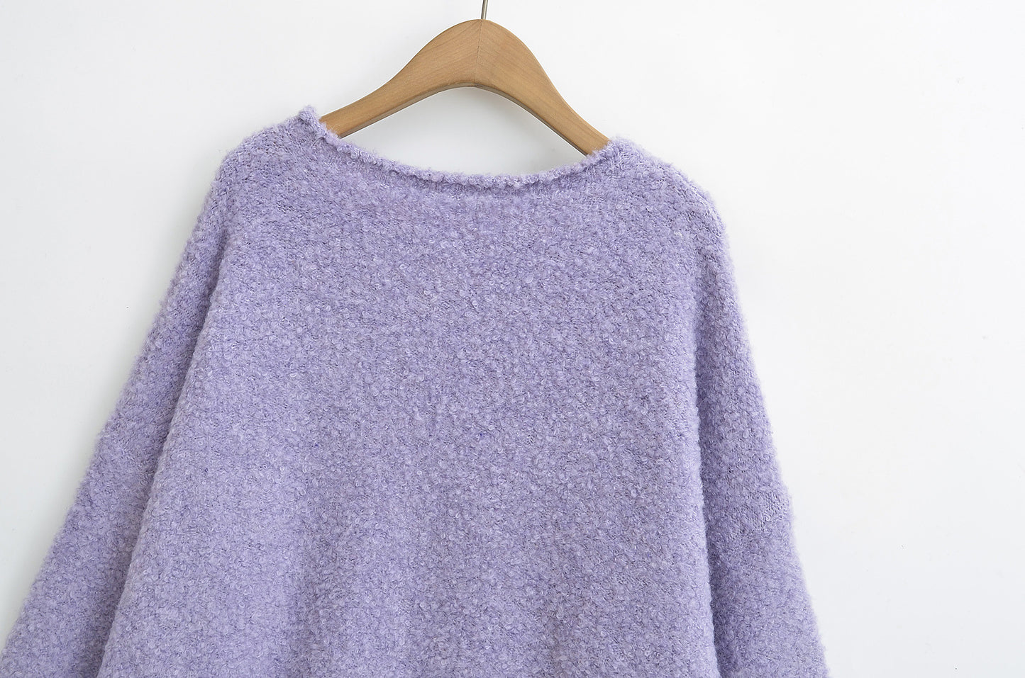 Pull Oversize Doux et Fuzzy Rose Blush