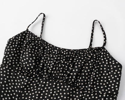 Aveline Robe Midi Femme à Pois