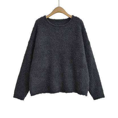 Pull Oversize Doux et Fuzzy Rose Blush