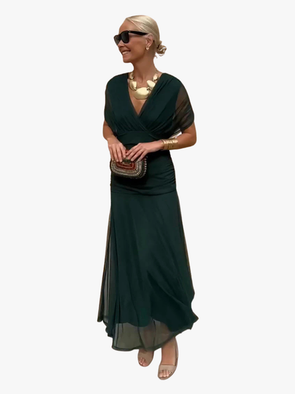 CLERINNE | ROBE MAXI FLUIDE POUR FEMME