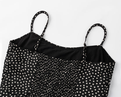 Aveline Robe Midi Femme à Pois