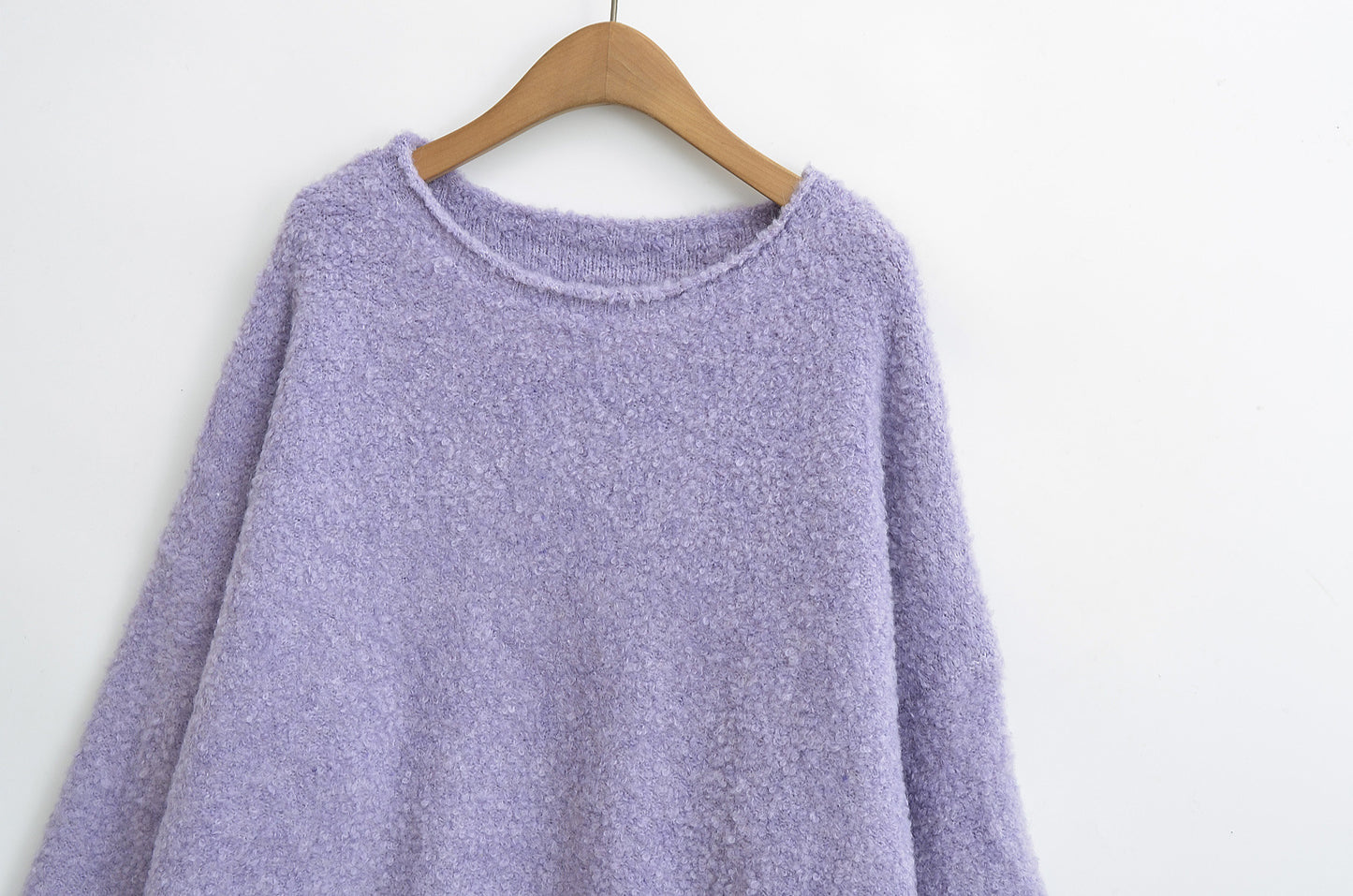 Pull Oversize Doux et Fuzzy Rose Blush