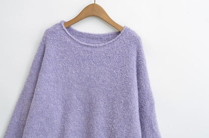 Pull Oversize Doux et Fuzzy Rose Blush