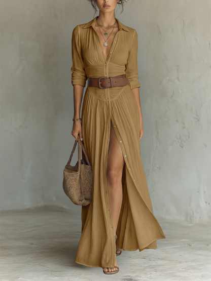CLERINNE | ROBE MAXI ÉLÉGANTE POUR FEMME