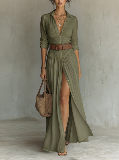 CLERINNE | ROBE MAXI ÉLÉGANTE POUR FEMME