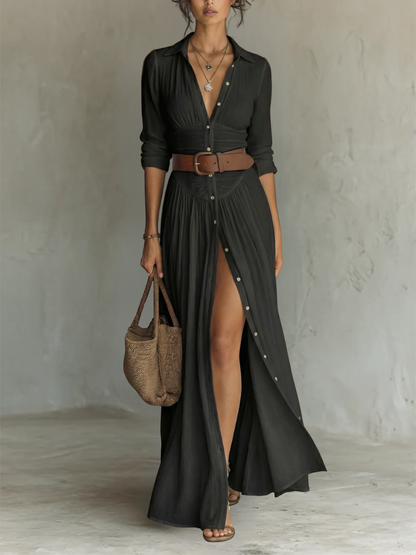 CLERINNE | ROBE MAXI ÉLÉGANTE POUR FEMME