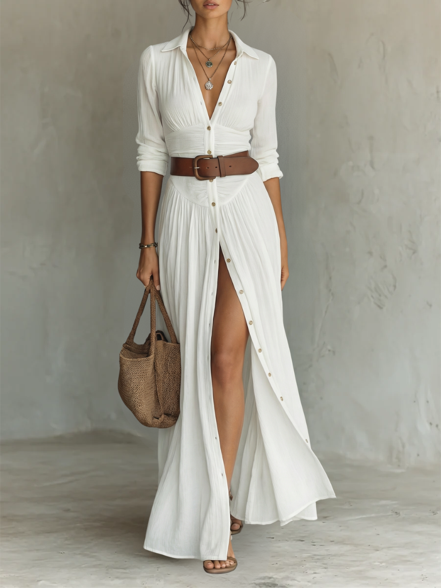 CLERINNE | ROBE MAXI ÉLÉGANTE POUR FEMME