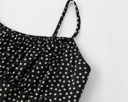 Aveline Robe Midi Femme à Pois