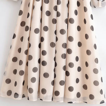 Robe Midi Jaqlyn à Pois