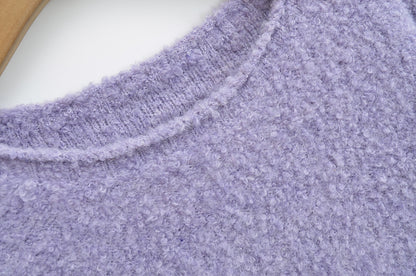 Pull Oversize Doux et Fuzzy Rose Blush