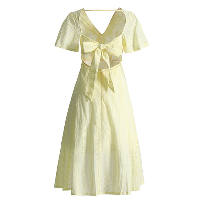 Robe Asymétrique Celeste V-Neck