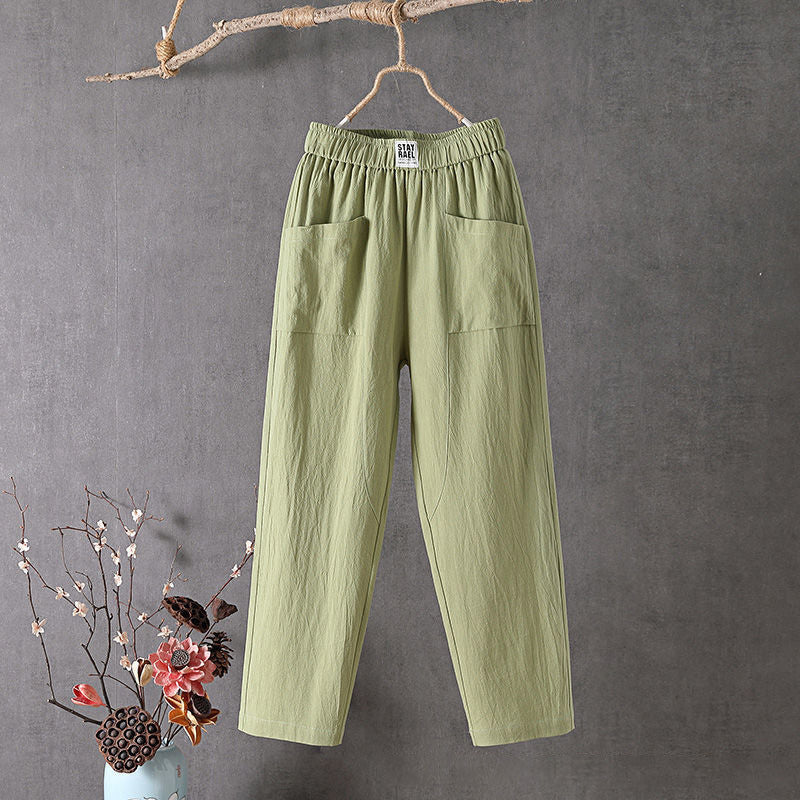 CLERINNE | PANTALON DROIT CHEVILLE POUR FEMMES