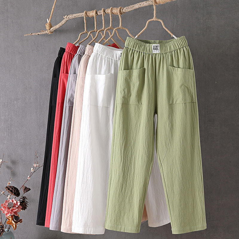 CLERINNE | PANTALON DROIT CHEVILLE POUR FEMMES