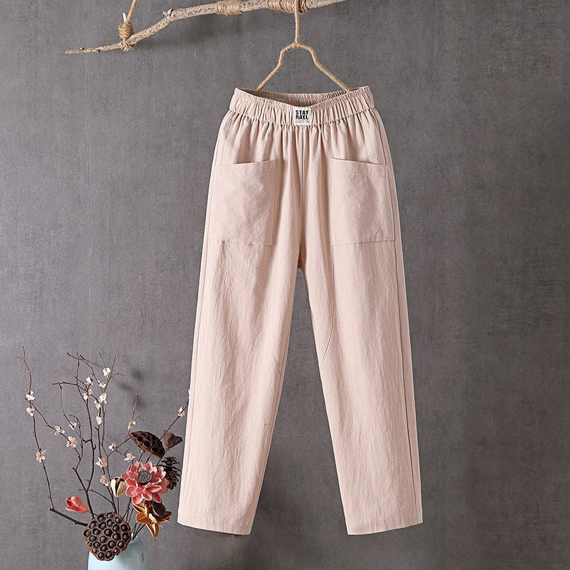 CLERINNE | PANTALON DROIT CHEVILLE POUR FEMMES