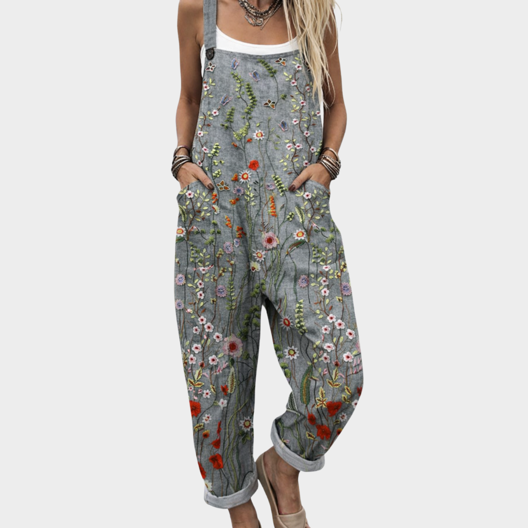 CLERINNE | SALOPETTE MOTIFS ARTISTIQUES POUR FEMMES