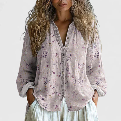 CLERINNE | BLOUSE IMPRIMÉE POUR FEMME