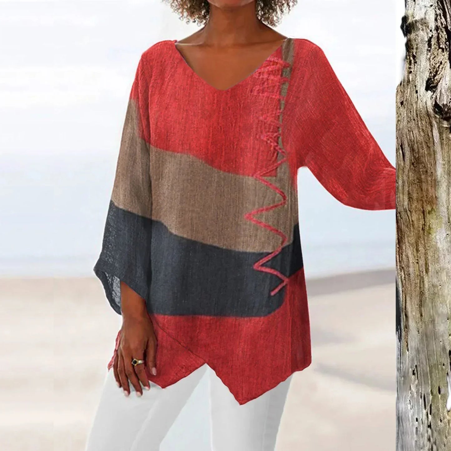 CLERINNE | BLOUSE ÉLÉGANCE D'ÉTÉ POUR FEMME