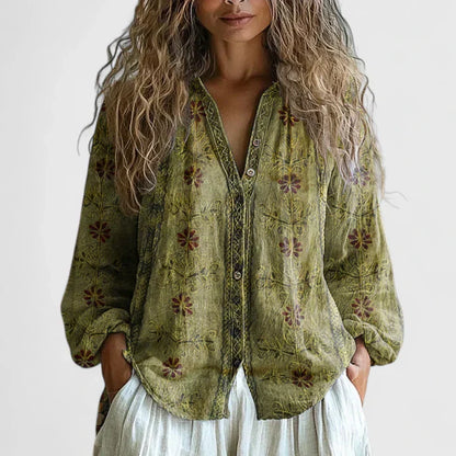 CLERINNE | BLOUSE IMPRIMÉE POUR FEMME