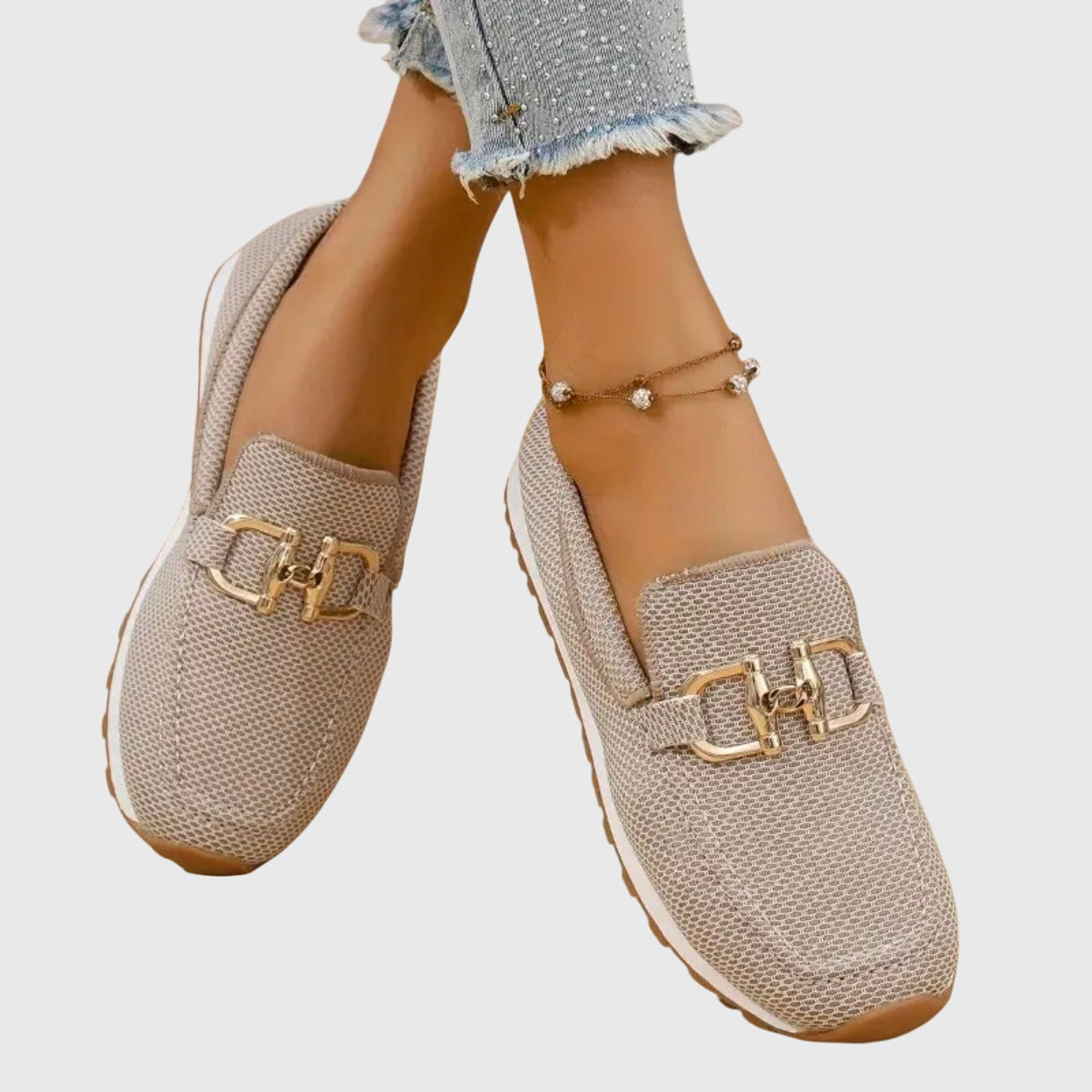 CLERINNE | BASKETS MOCASSINS POUR FEMME