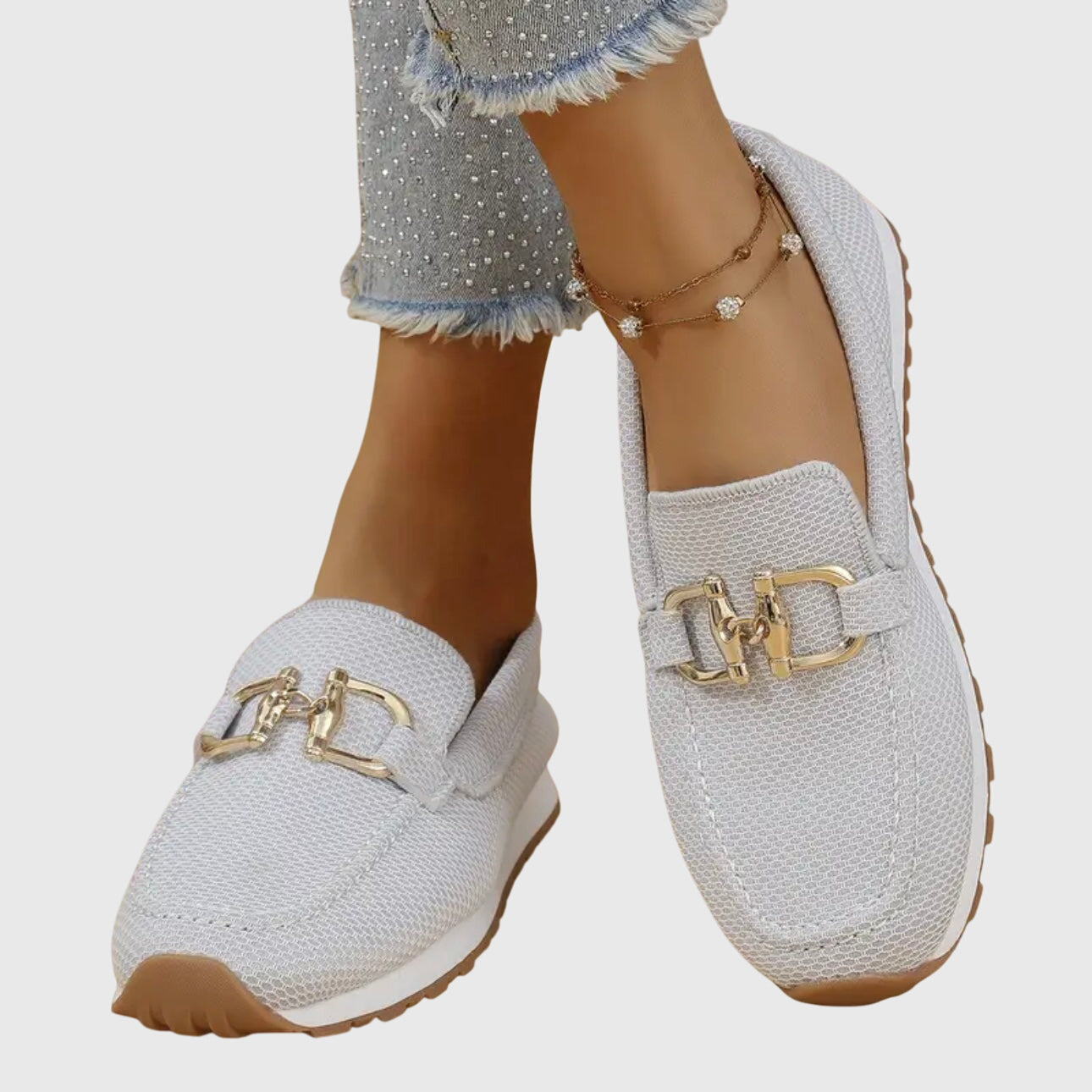 CLERINNE | BASKETS MOCASSINS POUR FEMME