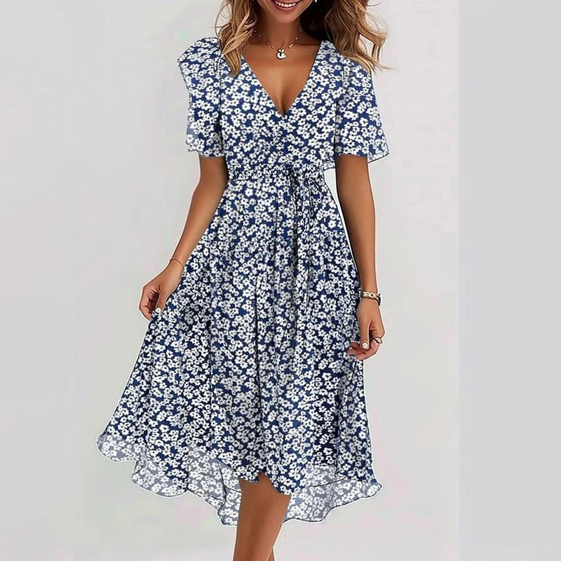 CLERINNE | ROBE ÉLÉGANTE RAYONNANTE POUR FEMMES