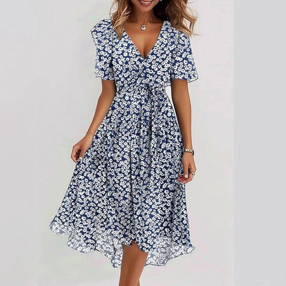 CLERINNE | ROBE ÉLÉGANTE RAYONNANTE POUR FEMMES