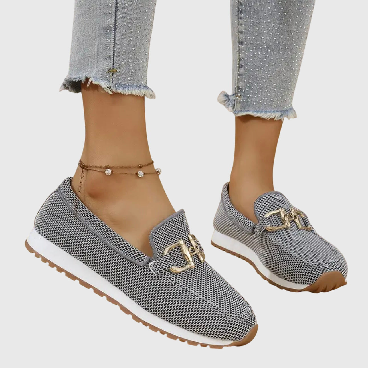 CLERINNE | BASKETS MOCASSINS POUR FEMME